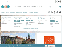 Tablet Screenshot of etno-muzej.si